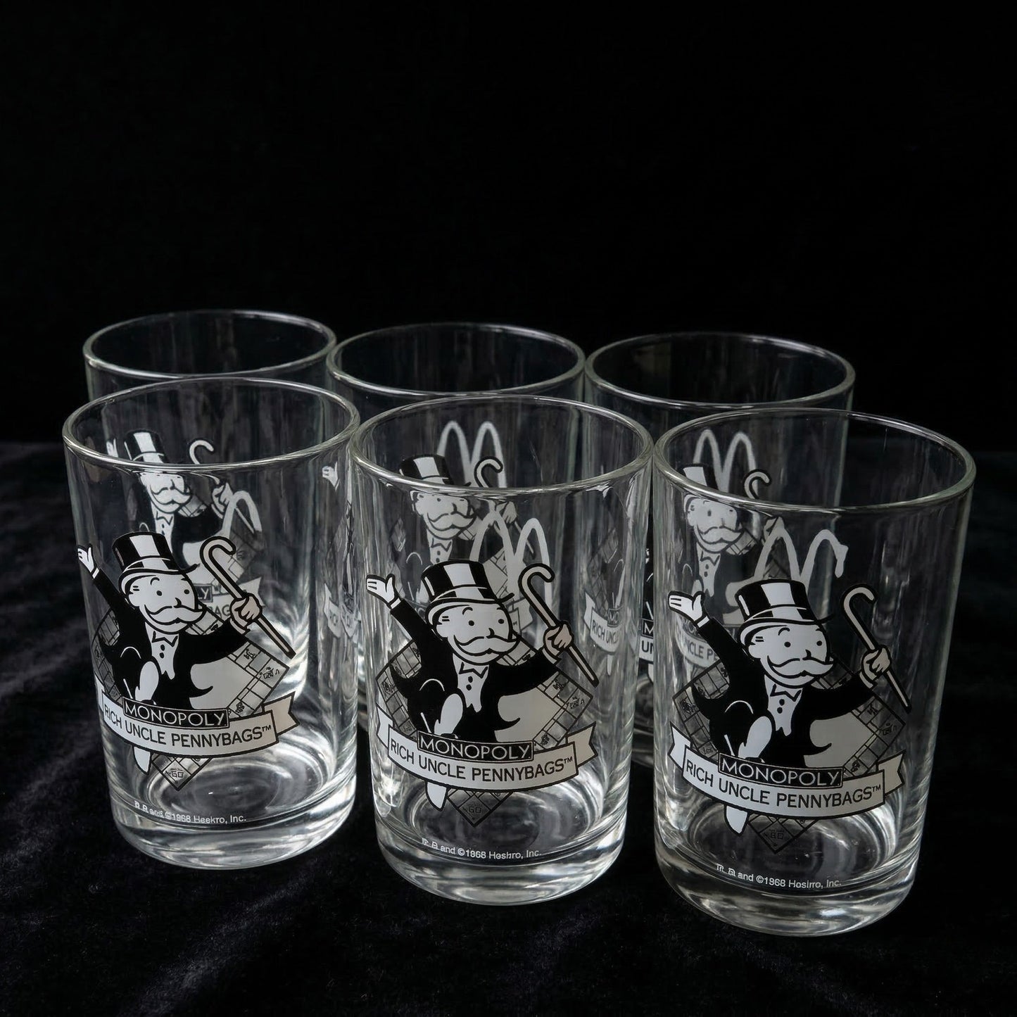 1996 McDonald’s Monopoly Glass Set (6)