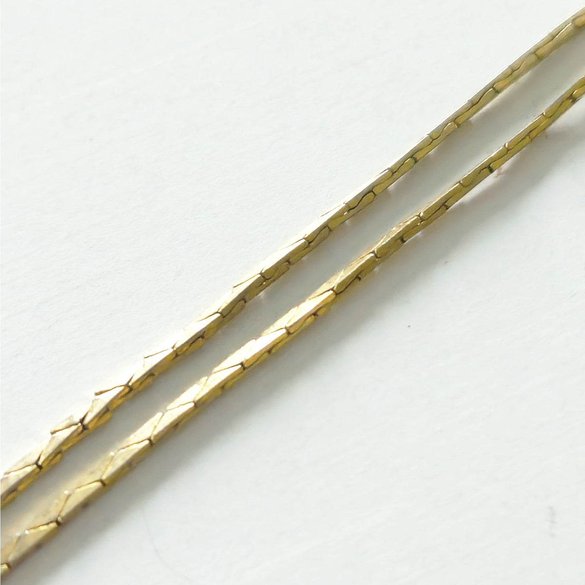 Vintage Minimalist Weightlifter Pendant Necklace | 1980s Gold Luxury Fitness