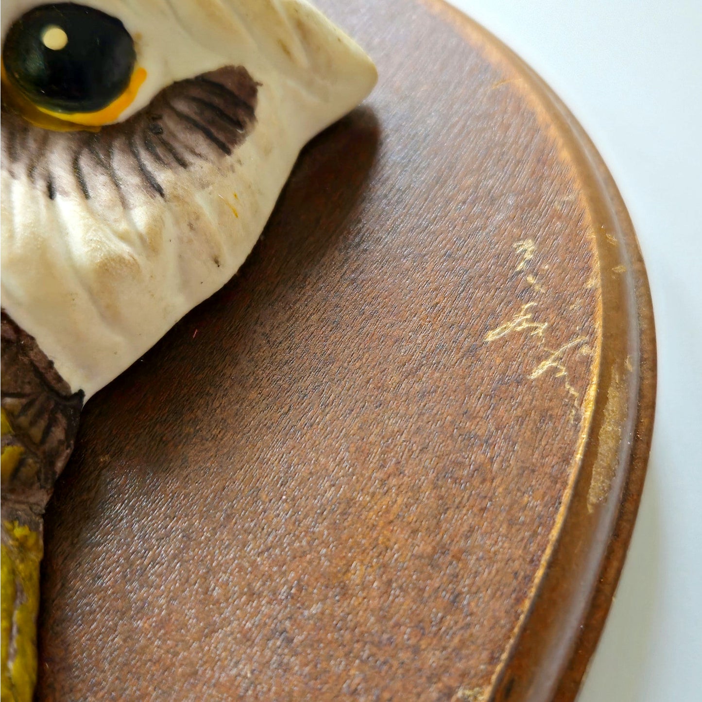 1970s Owl Wall Plaque