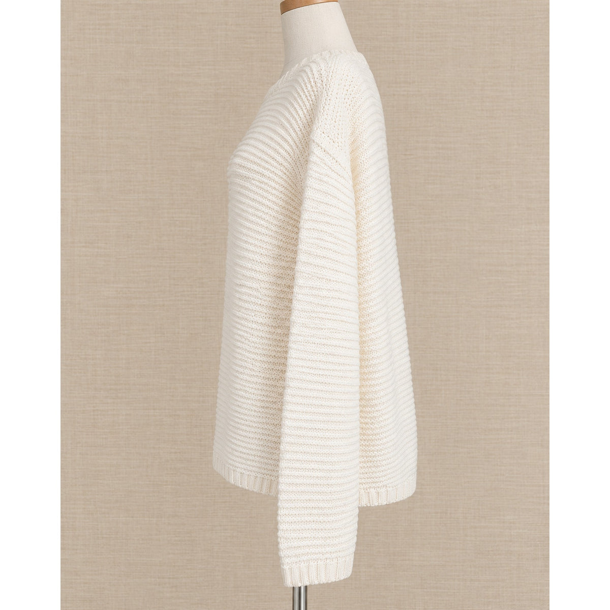 HIHO Tortola BVI Cream Alpaca Sweater | Women's M