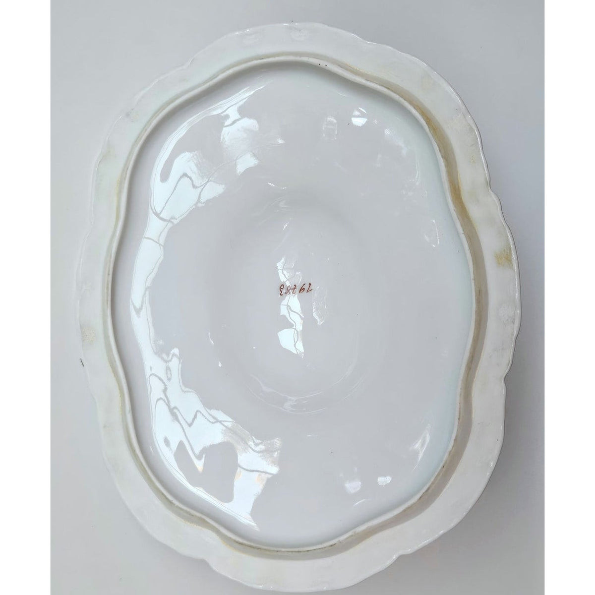1800s Haviland Limoges Schleiger Covered Vegetable Dish