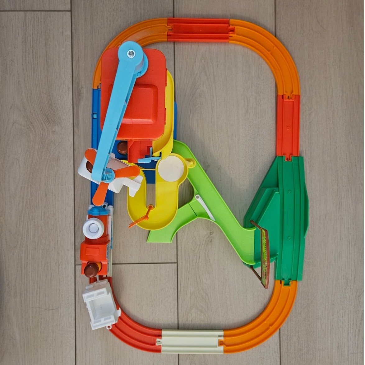 Vintage 1978 Tomy Playrail Merry-Go-Copter | Complete Working Train Set Boxed
