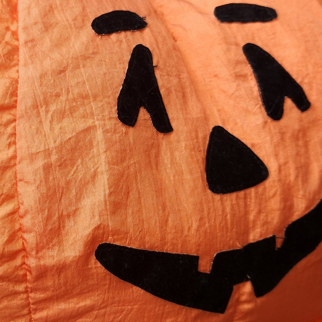 1990s Halloween Jack-O’-Lantern Pumpkin Plush