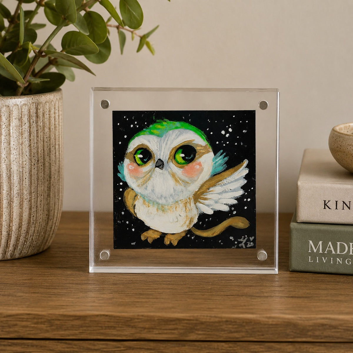 Original Framed Convor Star Wars Painting