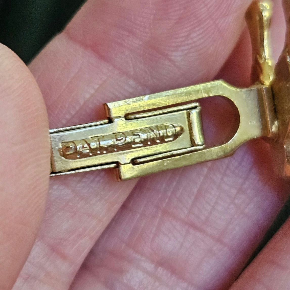 MCM Gold Bowling Cufflinks