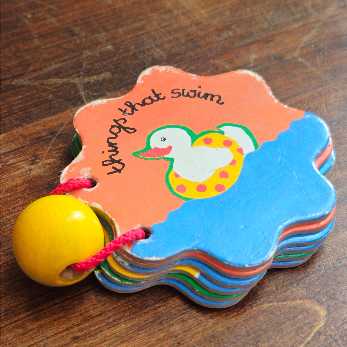 Vintage Madame Alexander “It’s Raining” Doll + UK “Things That Swim” Board Book