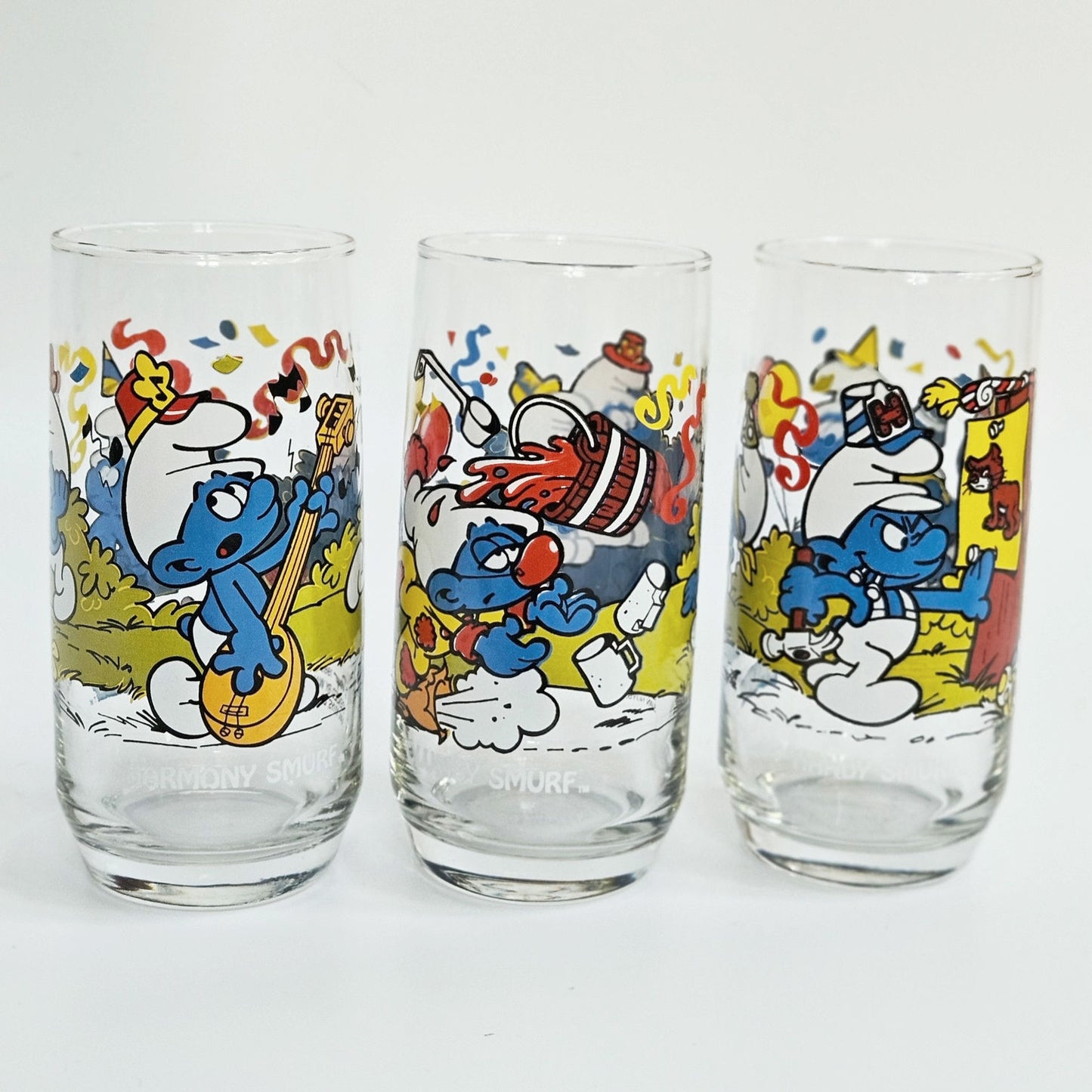 1982/83 Smurfs Glasses