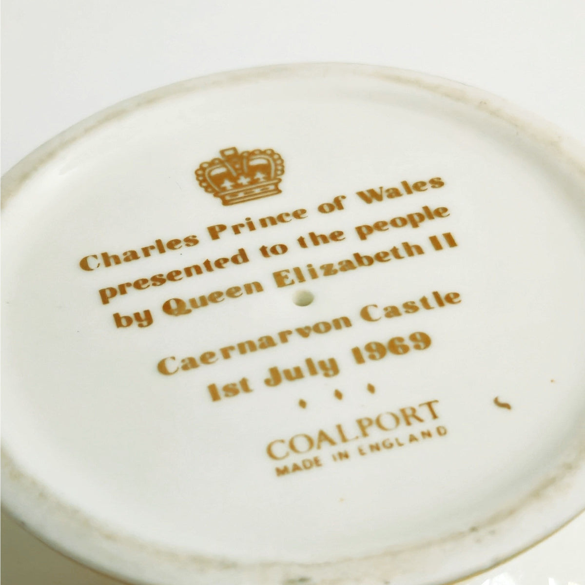 1969 Prince of Wales Commemorative Goblet