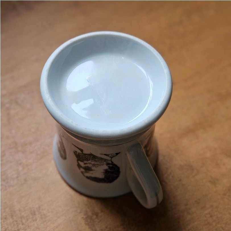 Mid-Century Viking Mustache Mug
