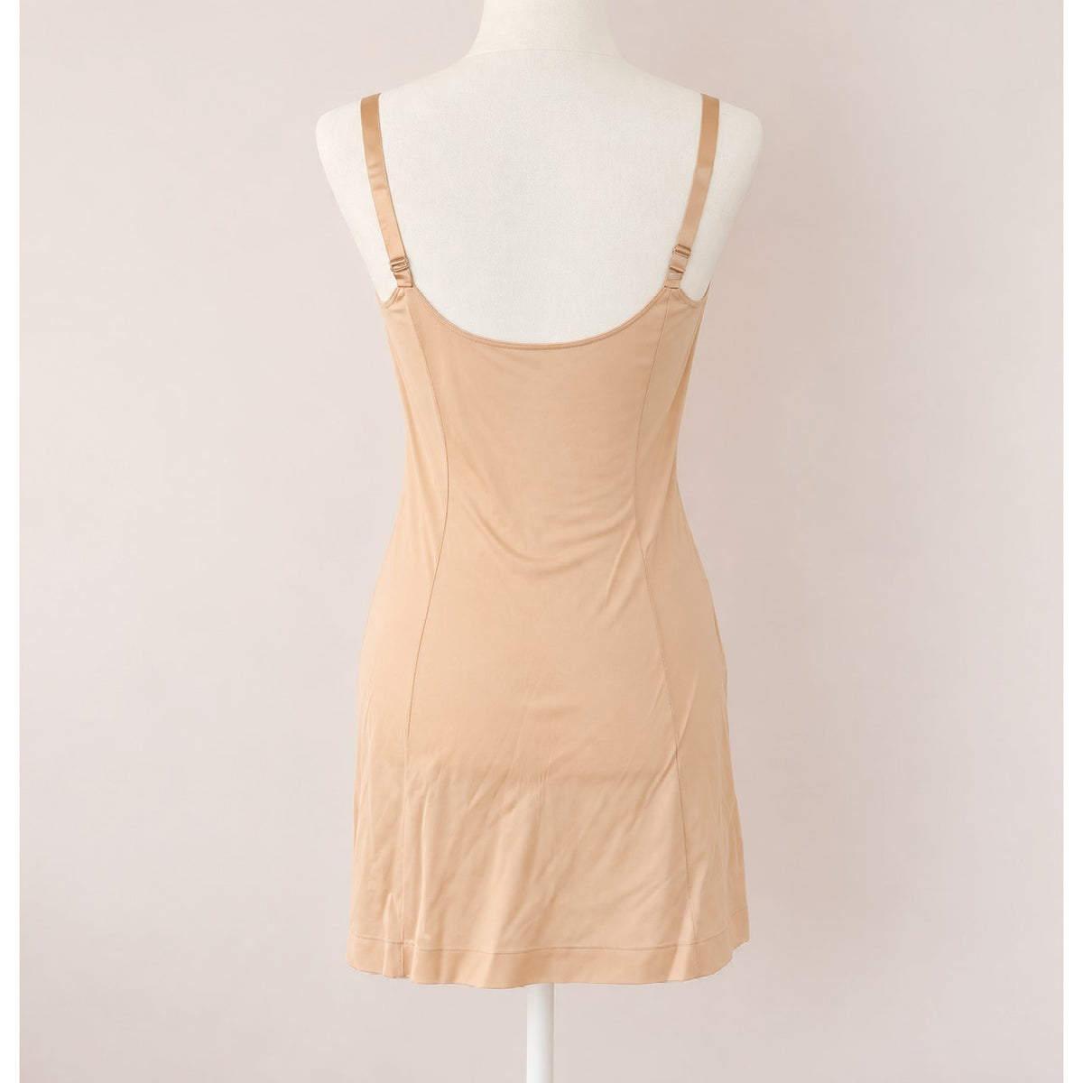 1960s Vanity Fair Peach Nylon Slip Dress | Women's S/32